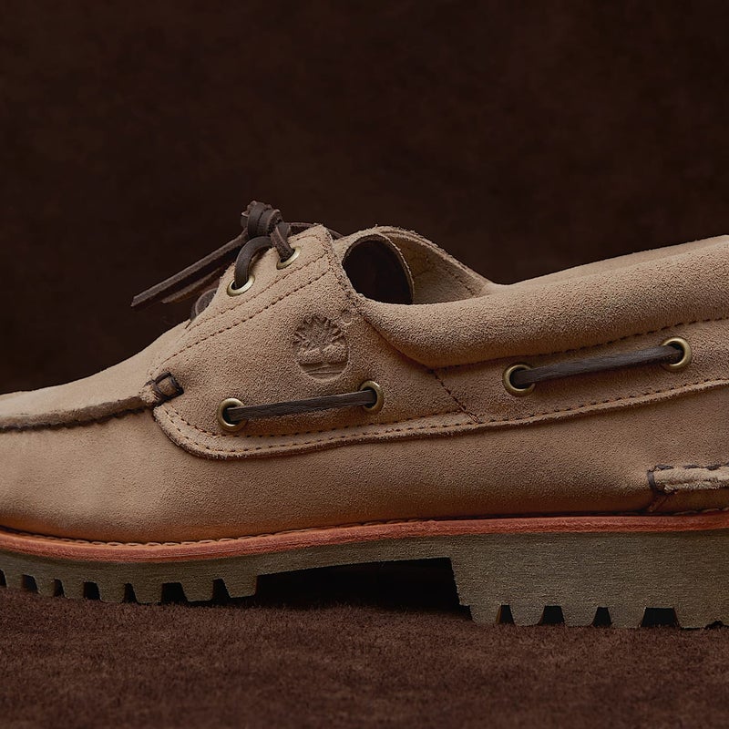 Timberland Authentic 3-Eye Boat Shoe, beige