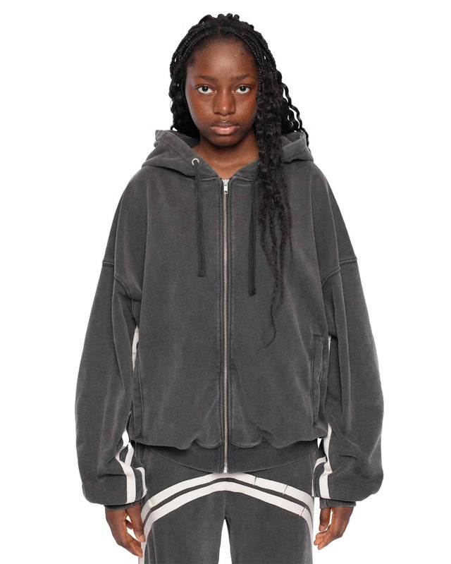 Racer Zip Track Hood, black