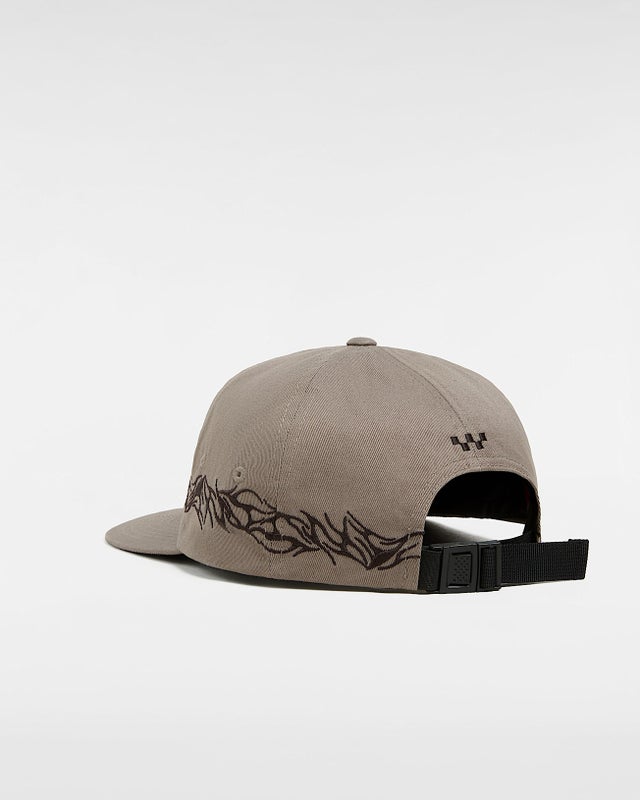 Vans Tribal Snapback Hat, walnut