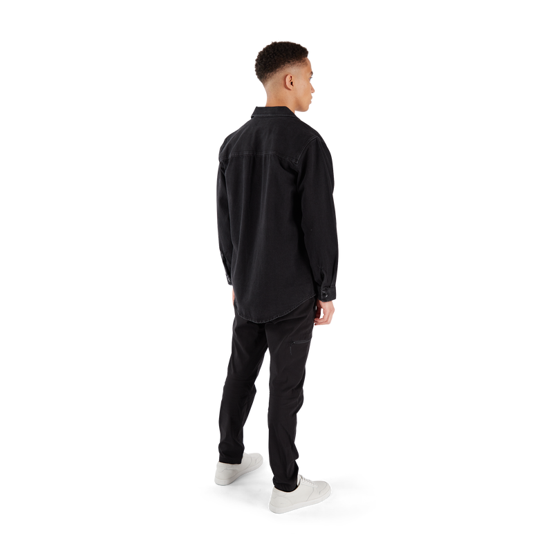 Makia Boulder Overshirt, black