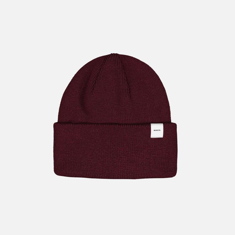 Makia Merino Thin Cap, wine
