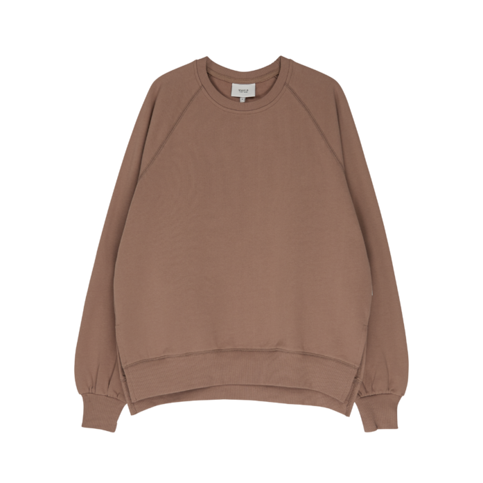 Makia Etta Light Sweatshirt WMNS, cocoa