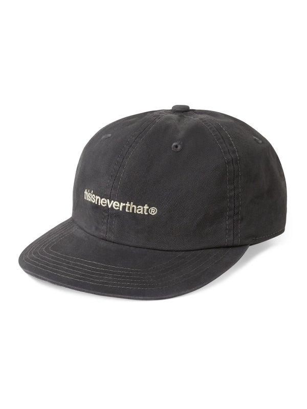 thisisneverthat Washed T-Logo Cap, charcoal