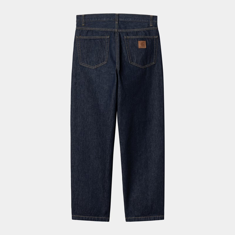 Carhartt Aaron Pant, blue rinsed.