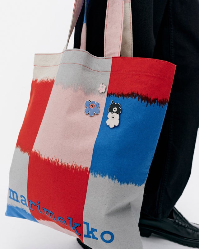 Marimekko Pumpuli Set I, black / white / blue / pink