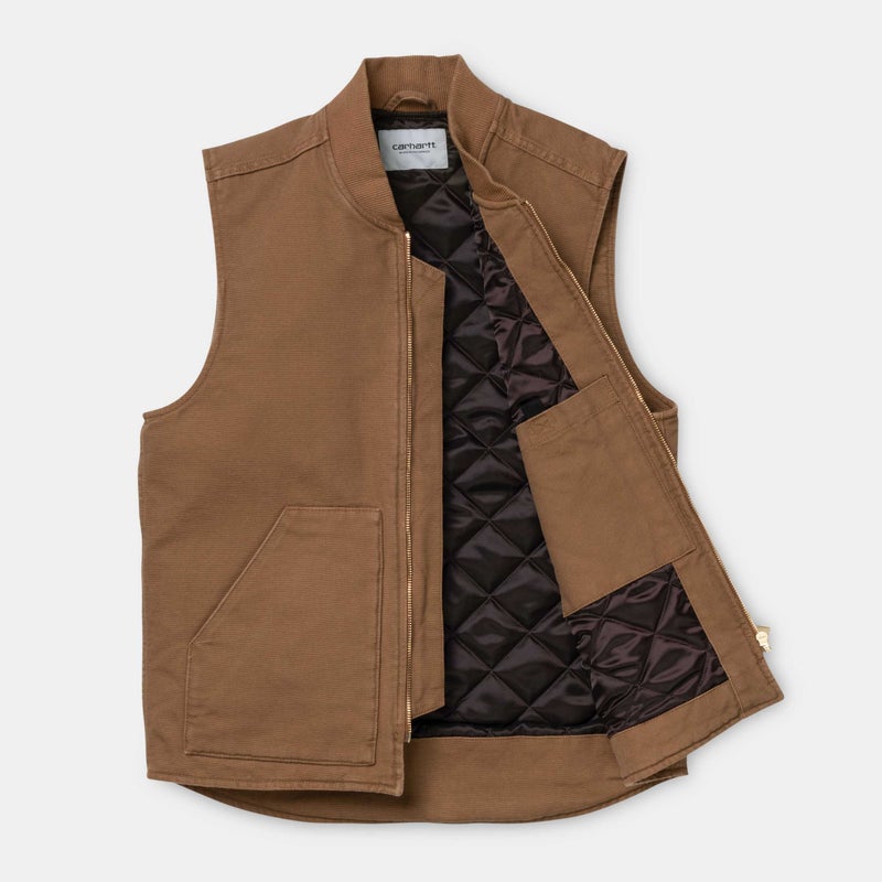 Carhartt Classic Vest, hamilton brown rinsed