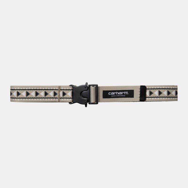 Carhartt Coba Belt, leather / black / wax