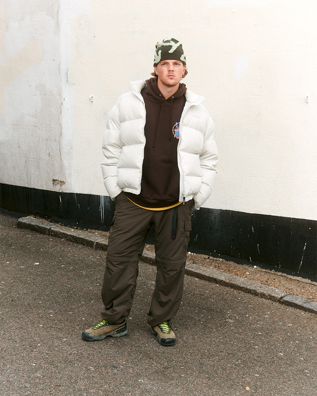 Gramicci Convertible Micro Ripstop Pants, deep brown