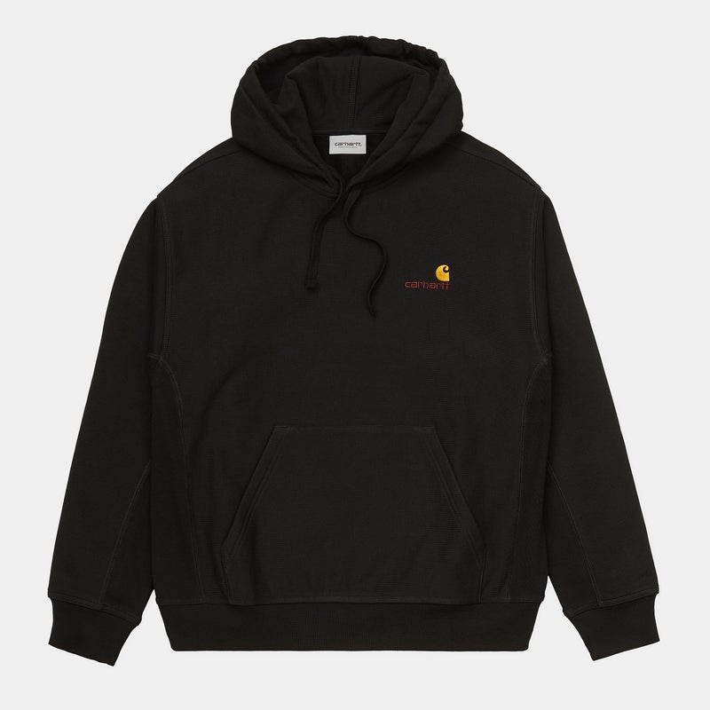 Carhartt Hooded American Script Sweat,black