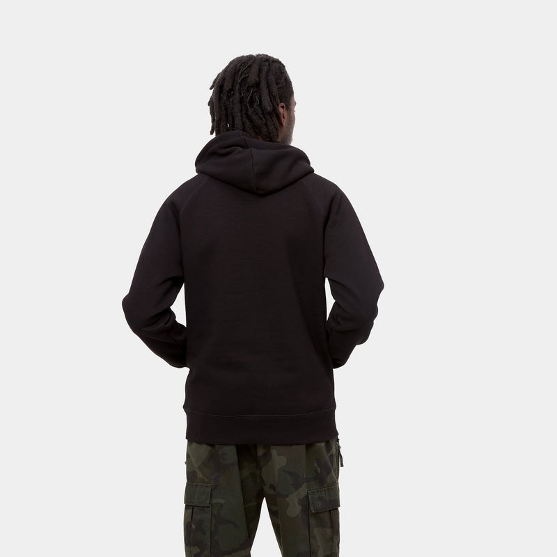 Carhartt Chase Hooded Sweat, black / gold