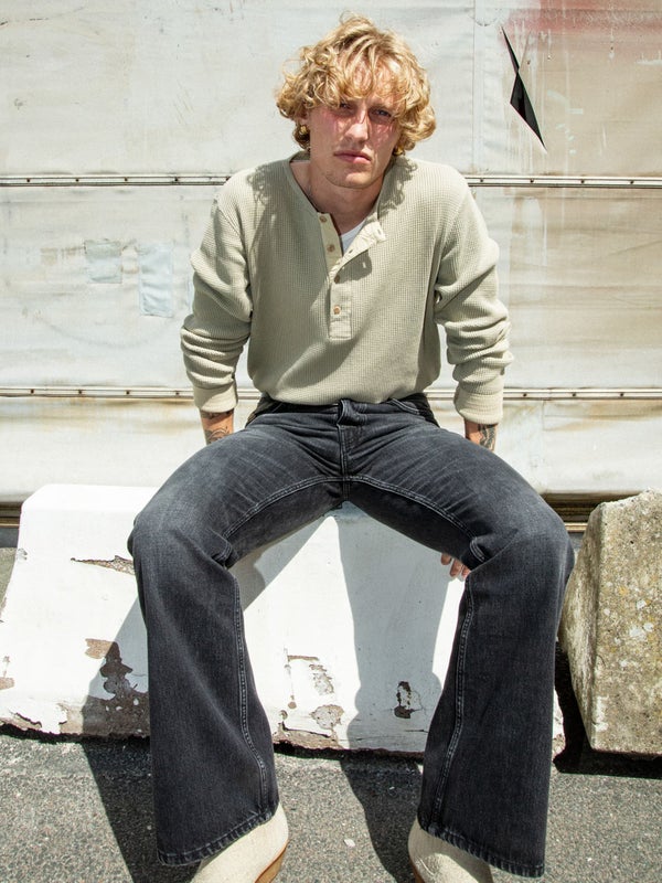 Nudie Flare Glenn, storm black