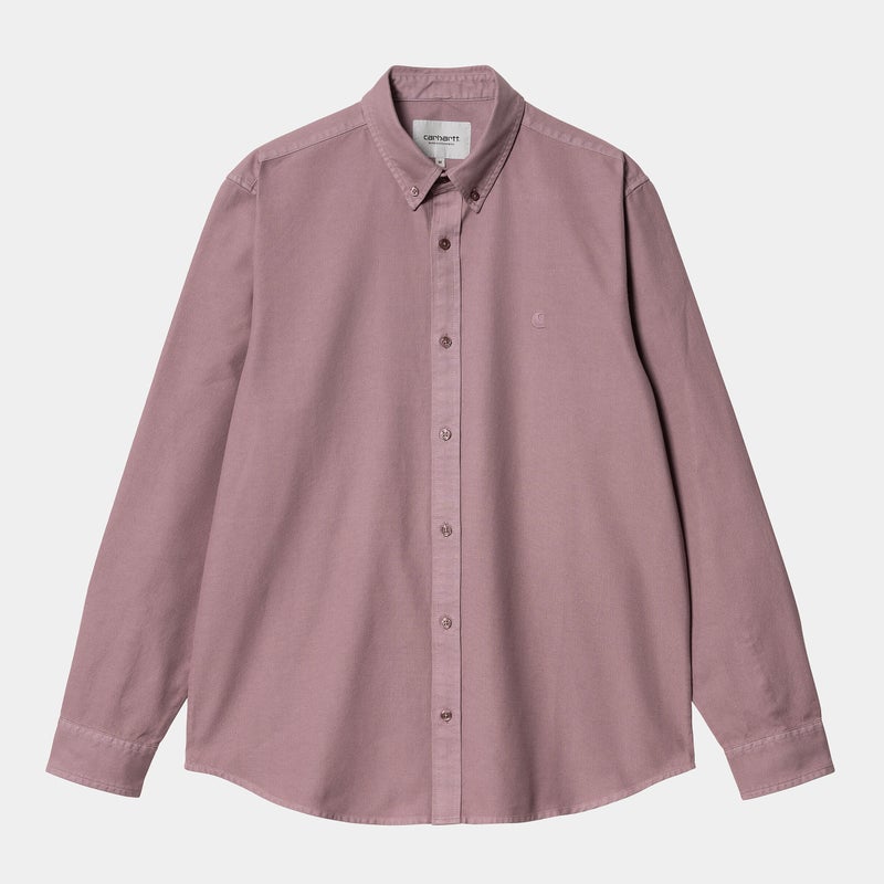 Carhartt L/S Bolton Shirt, daphne (garment dyed)