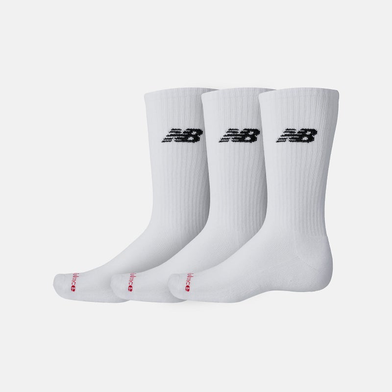 New Balance NB Everyday Crew 3 Pairs, white