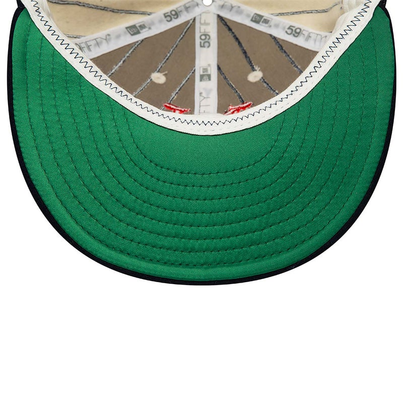 New Era NY Mets Cooperstown 59Fifty Retro Crown, white