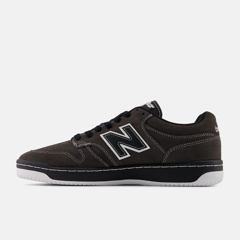 New Balance 480, black cement / white