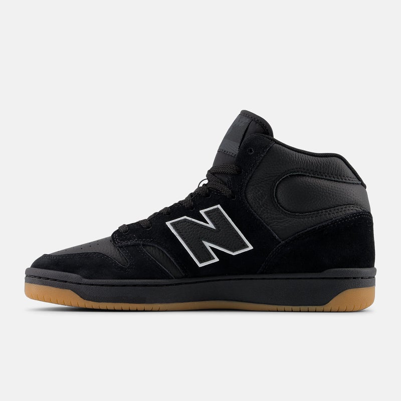 New Balance 480 Mid, black / gum