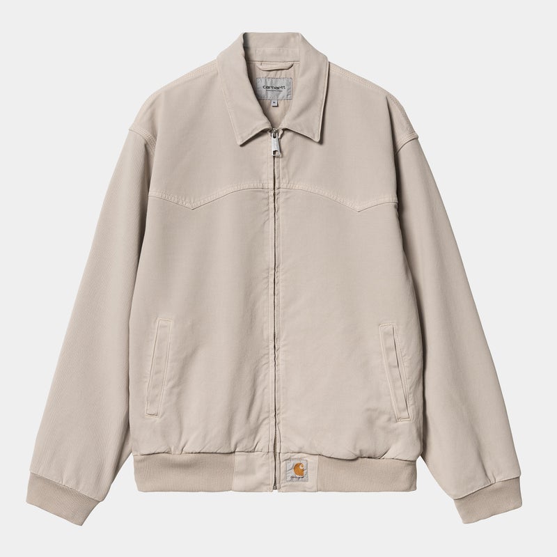 Carhartt OG Santa Fe jacket, dusky beige (garment dyed)