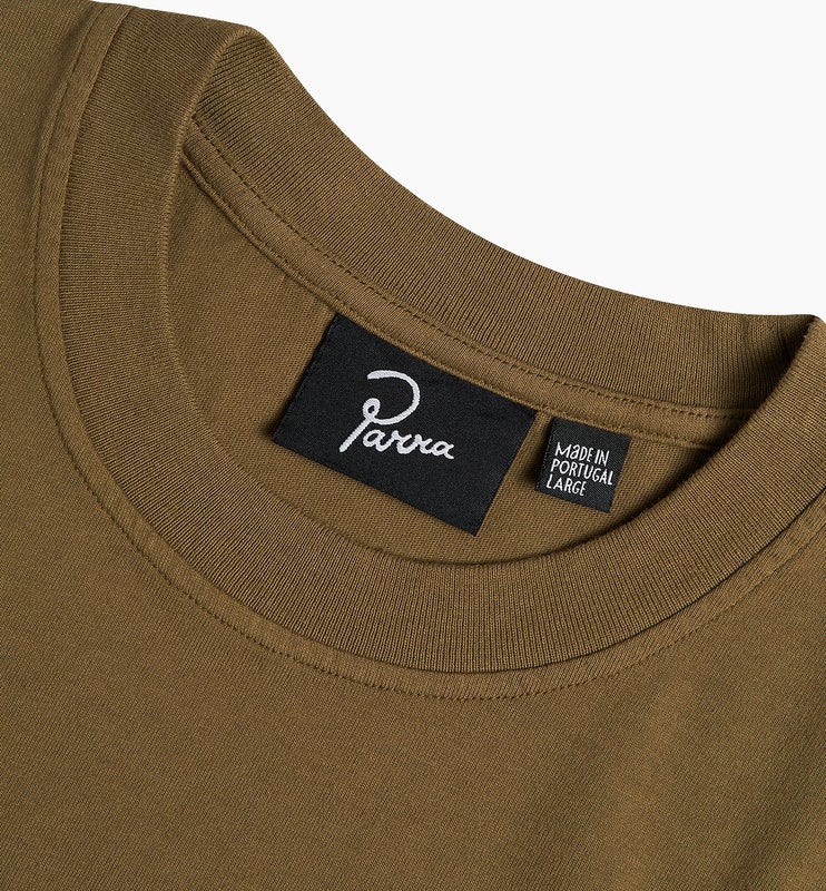 Parra Logo tee, camel