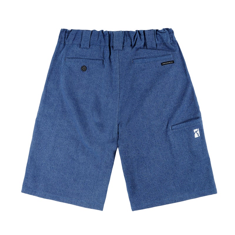 Poetic Collective Painter shorts, light blue denim