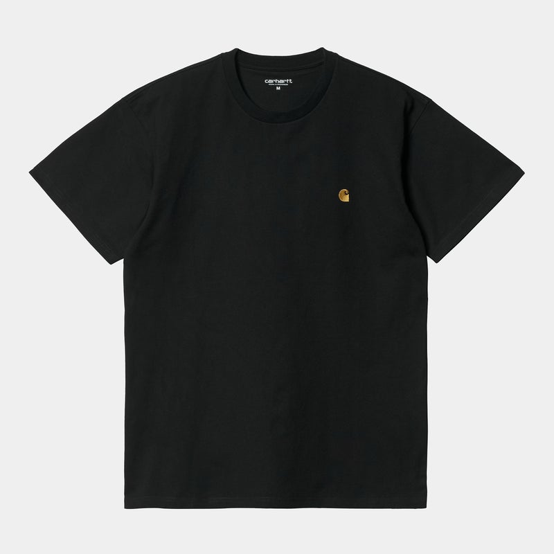 Carhartt Chase tee, black / gold