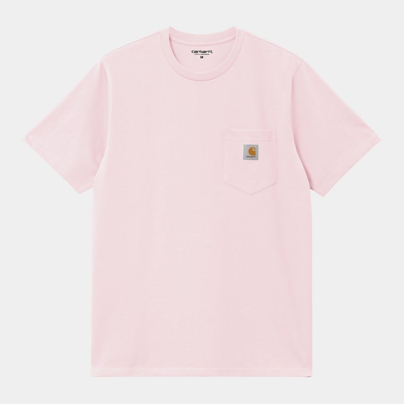 Carhartt S/S Pocket T-Shirt, air pink