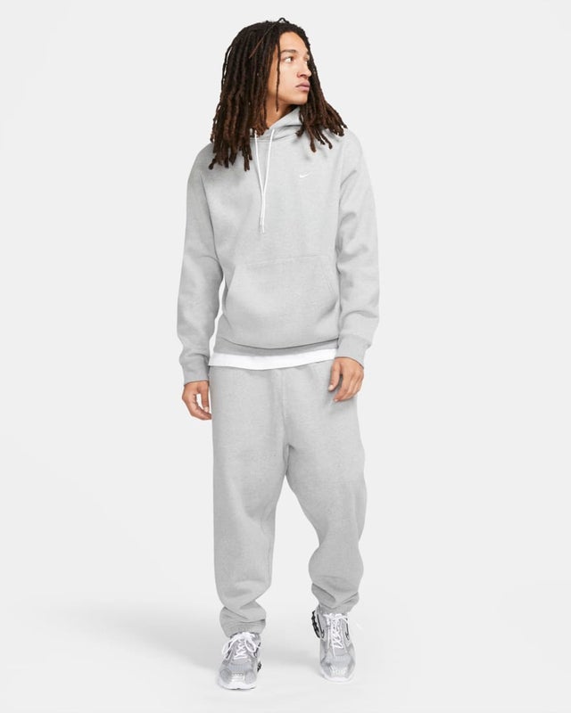 Nike Solo Swoosh Hoodie, grey