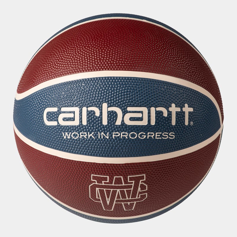 Carhartt Spalding basketball, mulberry / dusky blue / naturel