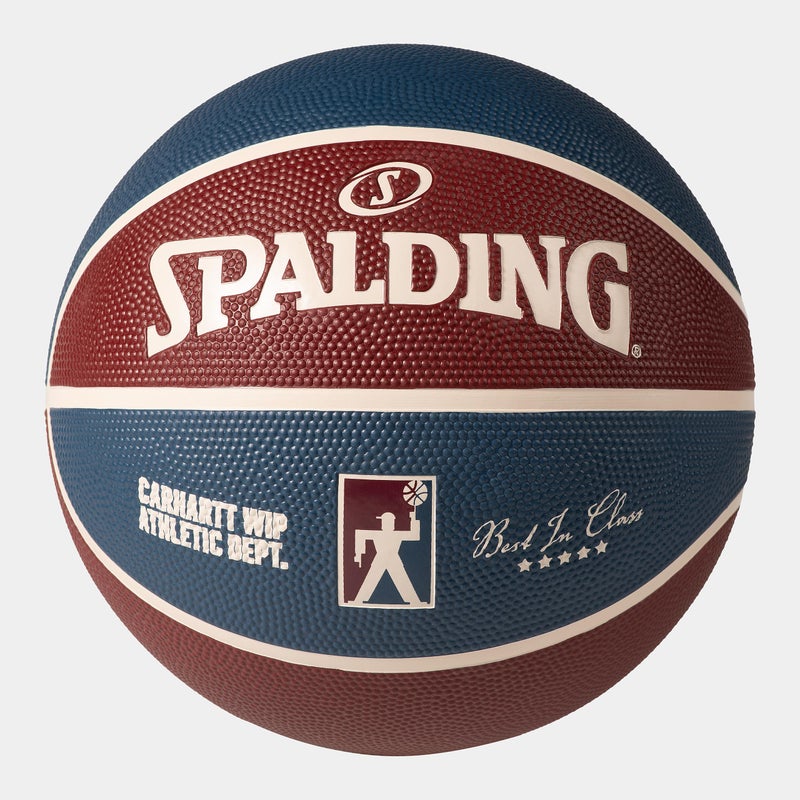 Carhartt Spalding basketball, mulberry / dusky blue / naturel
