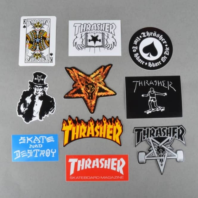 Thrasher sticker pack