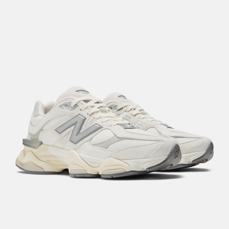 New Balance 9060, sea salt / concrete / silver metallic
