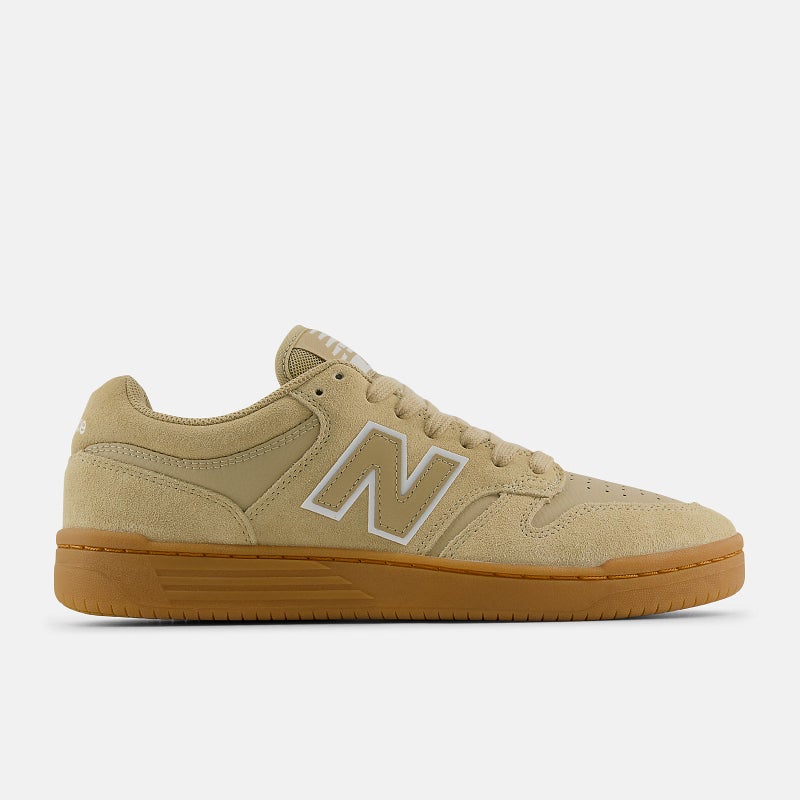 New Balance 480, tan / gum