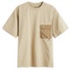 Snow Peak Insect Shield T-Shirt, beige.