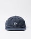 Parra Signature 6 Panel Hat, washed out navy blue