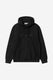 Carhartt Hooded Carhartt Sweat, black / black