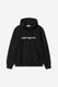 Carhartt Hooded Carhartt sweat, black / white