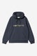 Carhartt Hooded Carhartt Sweat, deep night / gentle green