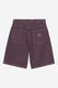 Carhartt Brandon Short, cozy purple stone dyed