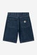 Carhartt Brandon Shorts, blue stone washed