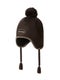 thisisneverthat Pom Earflap Beanie, brown