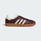 adidas Samba OG Women's, maroon / cream white / metallic gold