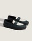 Vans Skate Loafer Leather, dark forest / white leather
