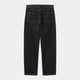 Carhartt Aaron Pant, black stone washed