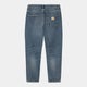 Carhartt Newel Pant, blue dark used wash.