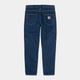 Carhartt Newel Pant, blue stone washed.