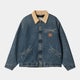 Carhartt OG Detroit Jacket (Winter), blue / hamilton brown (worn used wash)