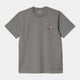 Carhartt American Script t-shirt, dark grey heather