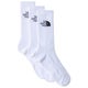 The North Face Multi Sport Cush Crew Sock 3-Pack, white
