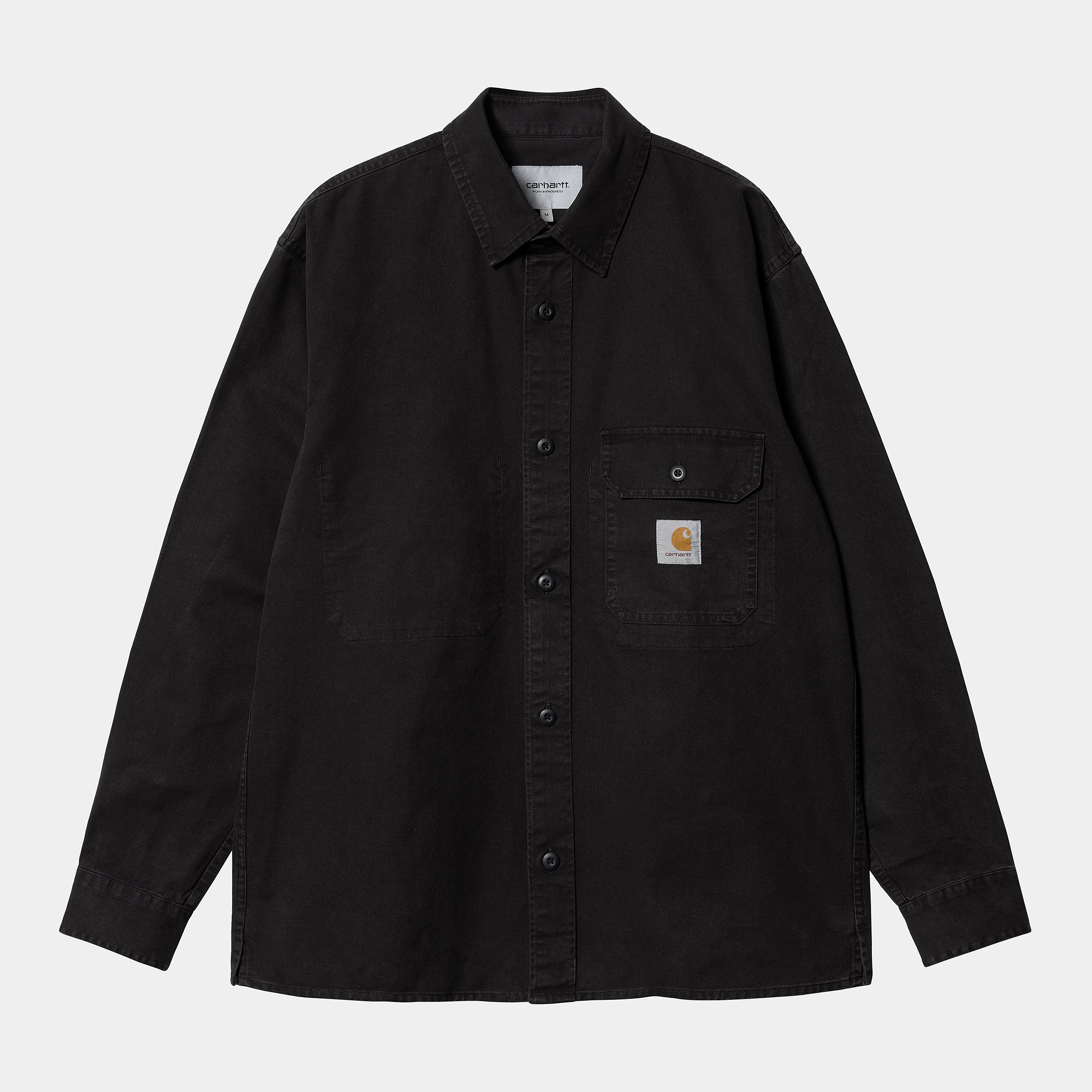 Carhartt Reno Shirt Jacket, black garment dyed | Beyond